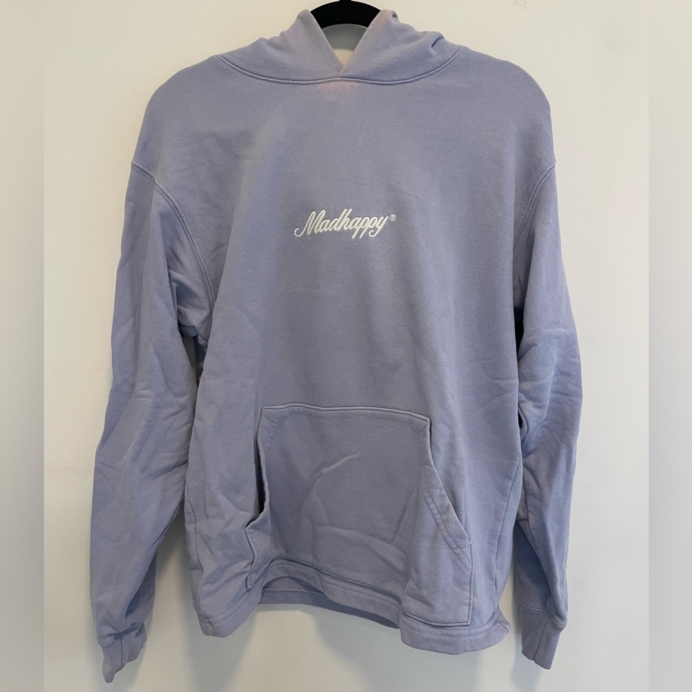 Blue Madhappy sweatshirt